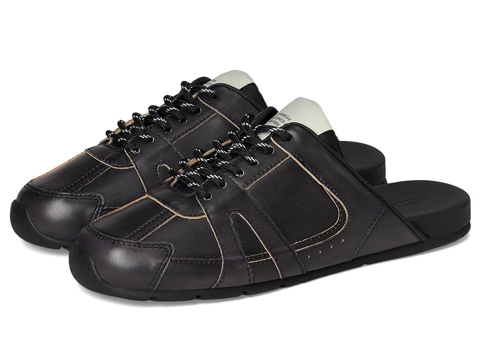 Steve Madden Maysa Women's Dress Flat Shoes Black Distressed : 11 M, Leather/Suede | Zappos