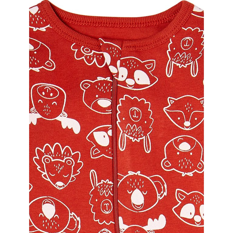 Wonder Nation Baby Boys Critters Sleep N Play, Sizes 0M-9M | Walmart (US)