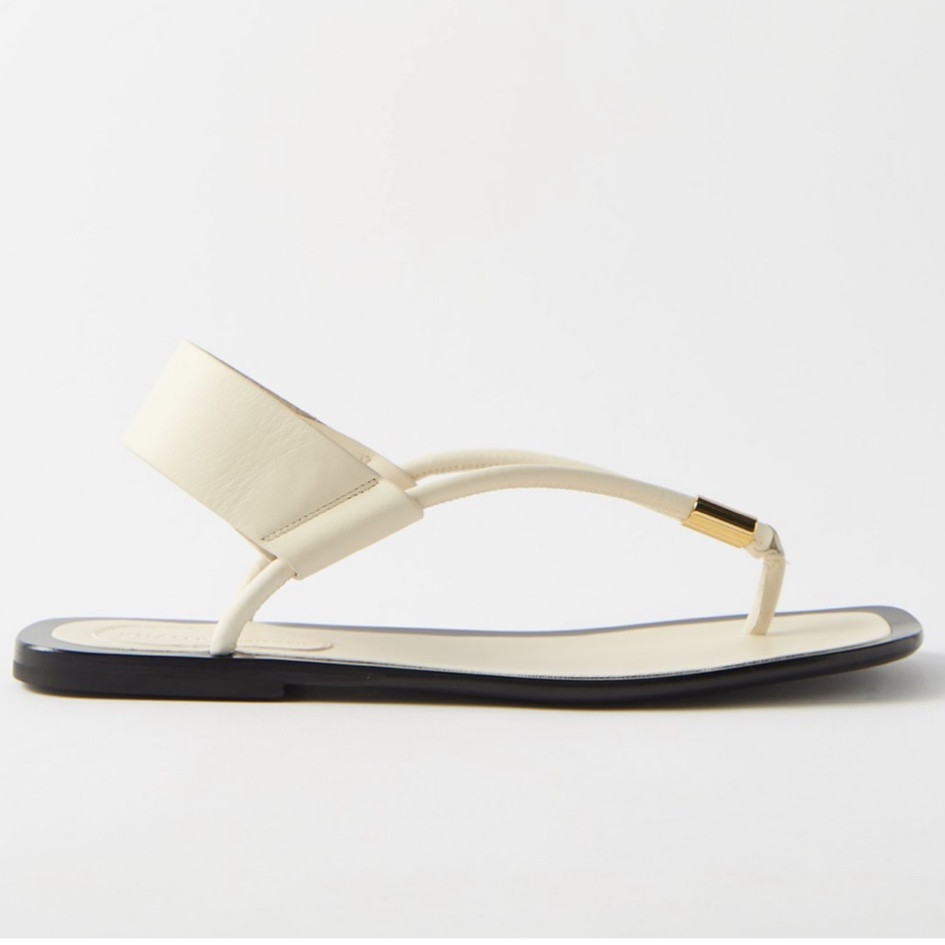 I’ve had these shoes saved on my wishlists for a while! Just found them in stock in my size and for the cheapest I’ve ever seen. This is the best time of year to get items on sale from your wishlists. 

These Khaite devoe leather sandals also come in black! 

#LTKstyletip #LTKshoecrush #LTKsalealert