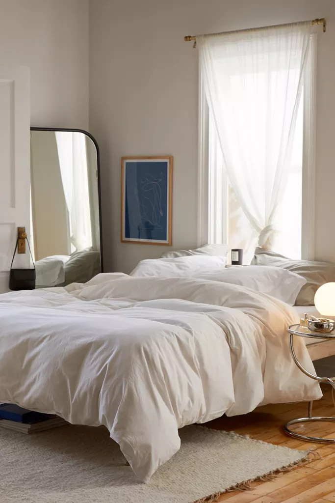 Washed Cotton Duvet Cover | Urban Outfitters (US and RoW)