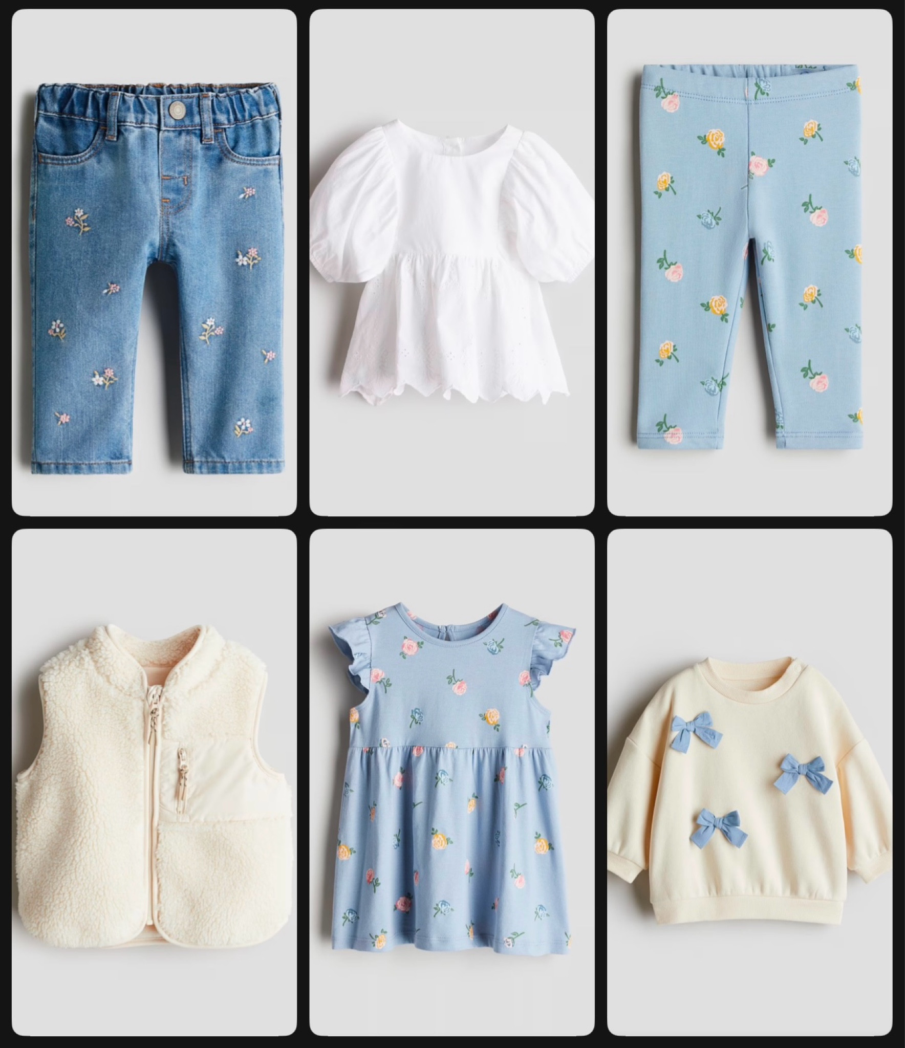 Spring blues for your little girls 

#LTKbaby #LTKkids #LTKuk