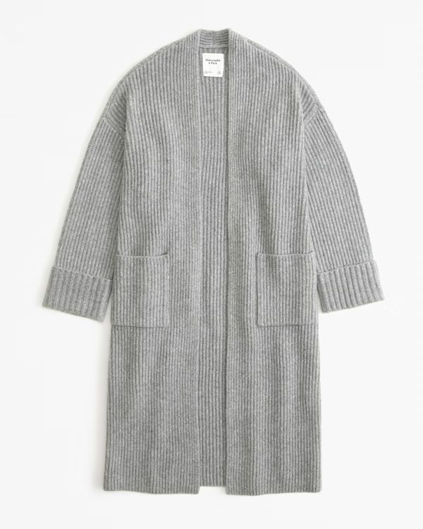 Women's Ribbed Duster Cardigan | Women's Tops | Abercrombie.com | Abercrombie & Fitch (US)