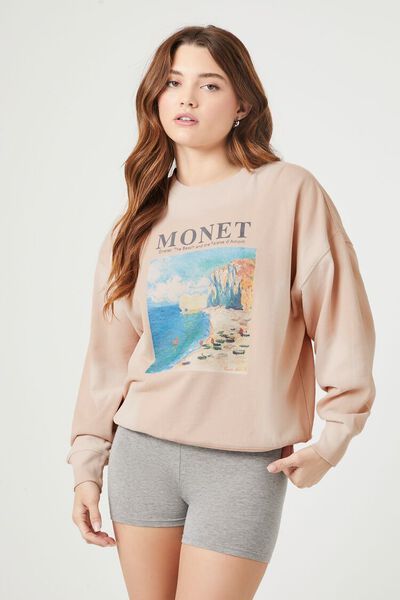 Monet Painting Graphic Pullover | Forever 21