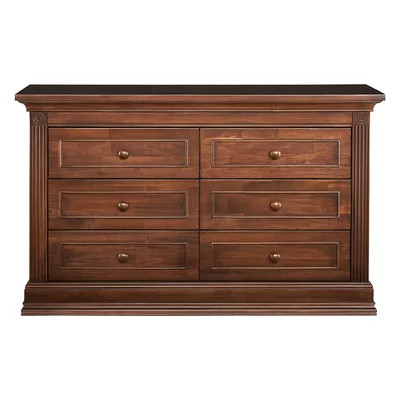 Montana 6 Drawer Double Dresser | Wayfair North America