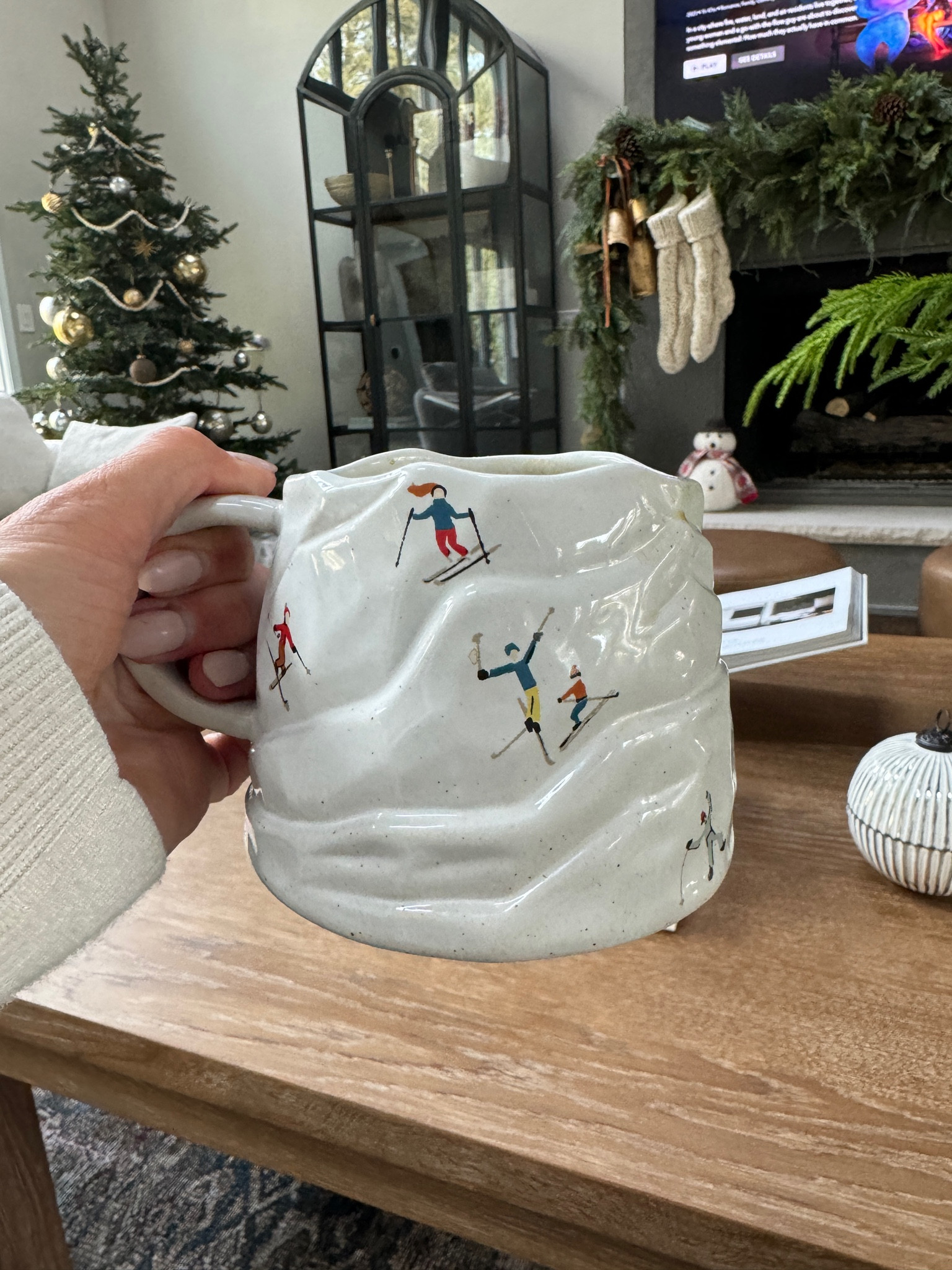 How cute is this skier mountain slope mug?! Linking some more adorable seasonal mugs here too!

#LTKGiftGuide #LTKHoliday #LTKSeasonal