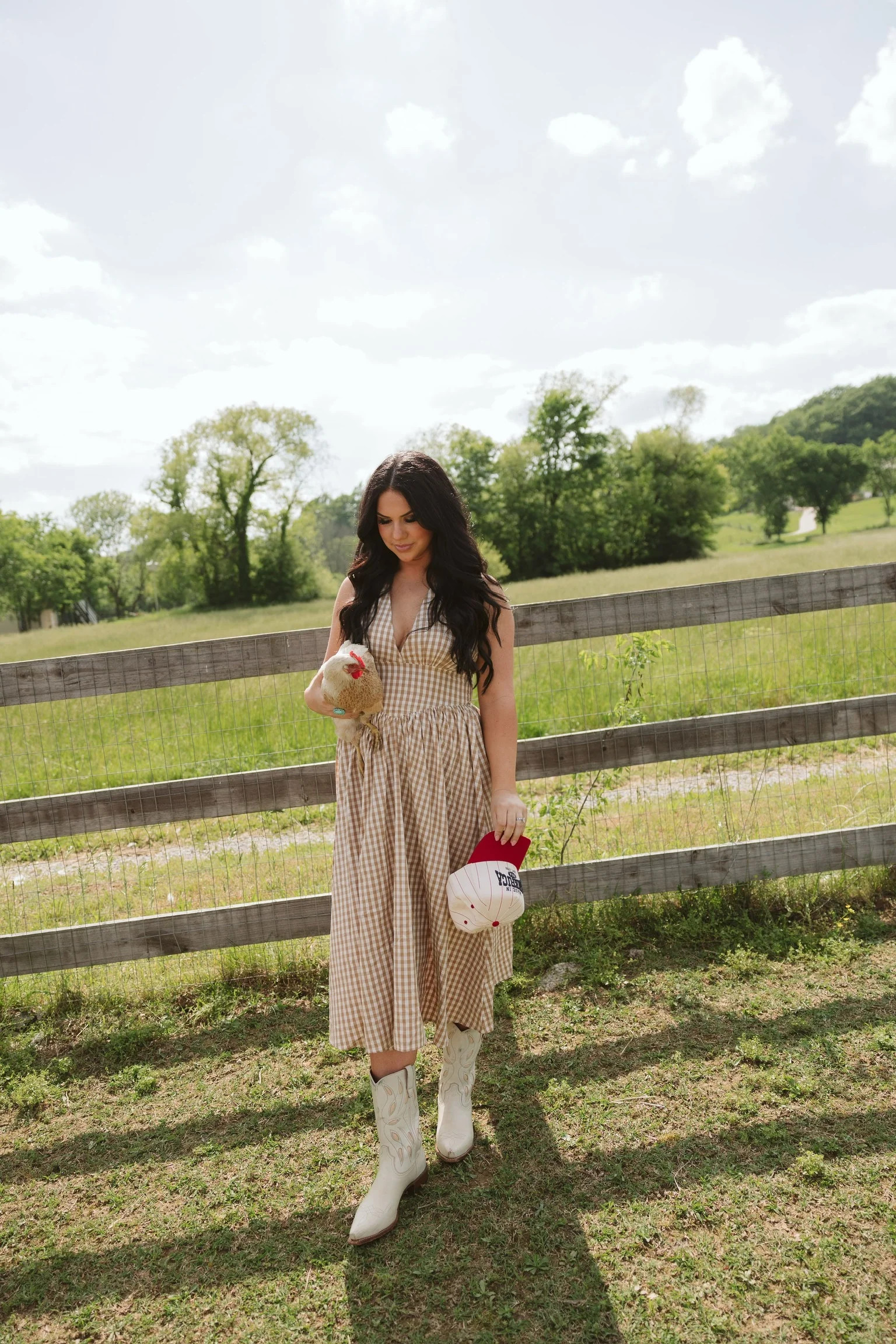 Made in America - Red Stripe Vintage Trucker Hat | KenzKustomz