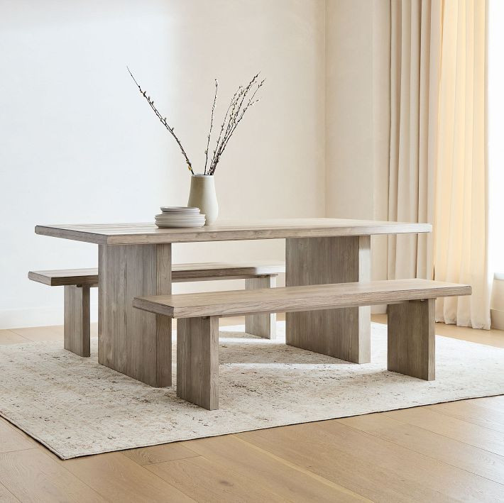 Santa Rosa Plank Dining Table (76", 90") | West Elm (US)