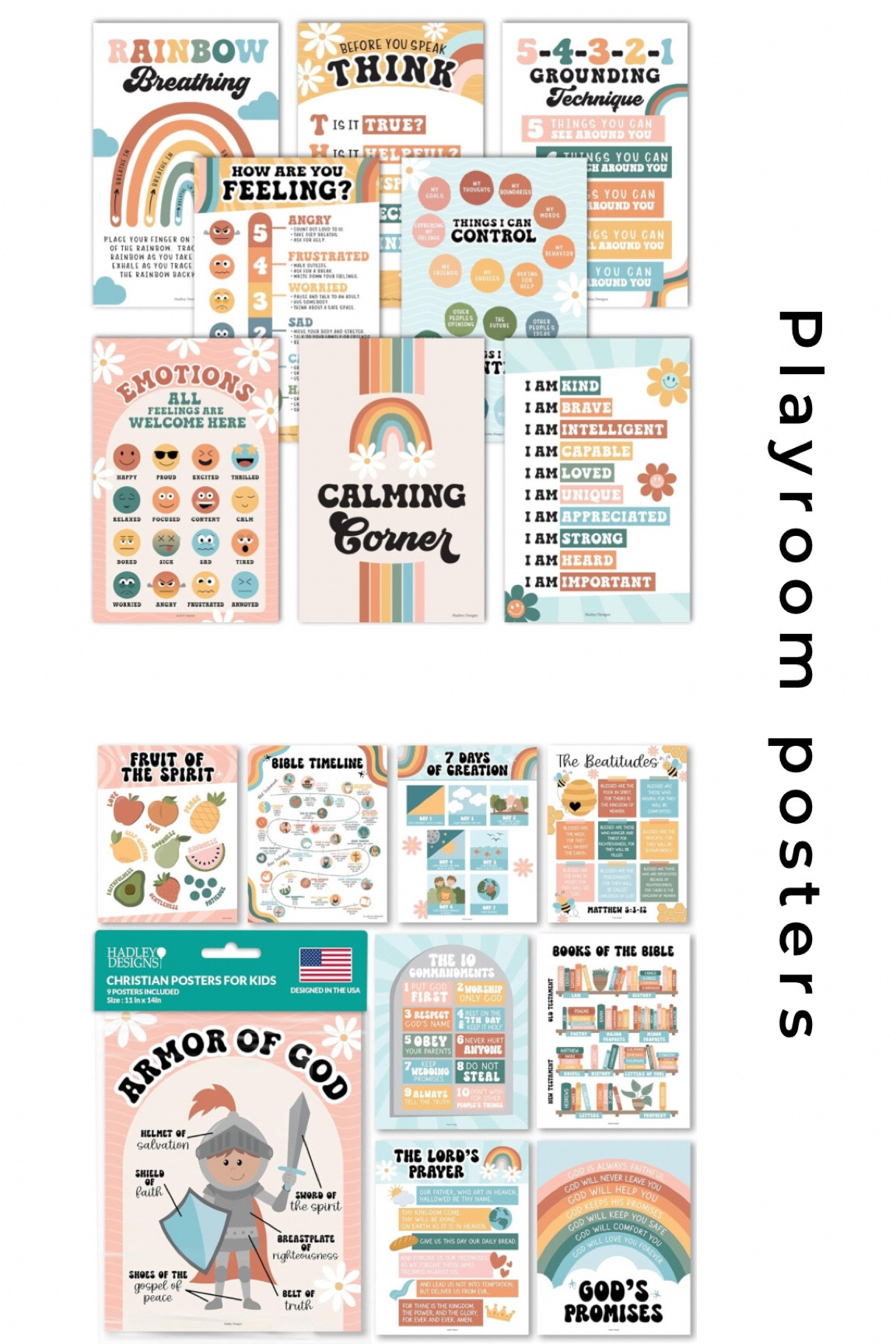 The best posters for at home learning. I did the Sunday school posters and the calming corner to start! 

#LTKHome #LTKKids #LTKBaby