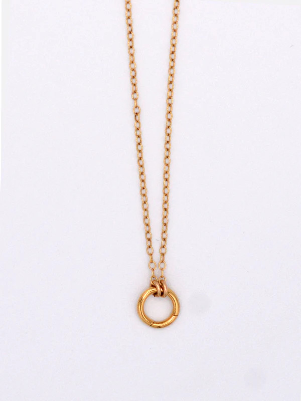 Betsey 16" Love Lock Necklace | Narrative Jewelry