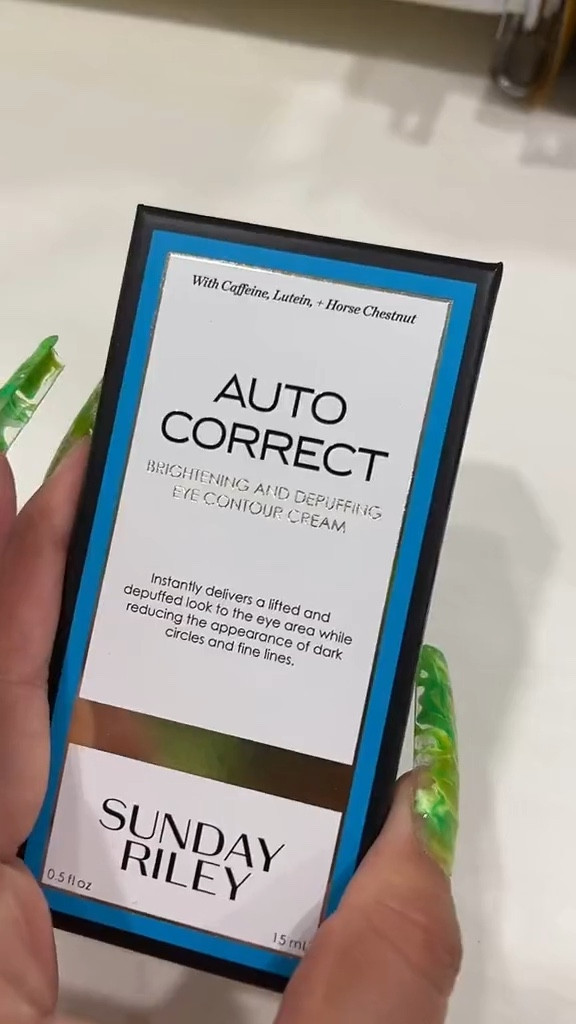 Sunday Riley Auto Correct Eye Cream 

#LTKGiftGuide #LTKbeauty #LTKFind