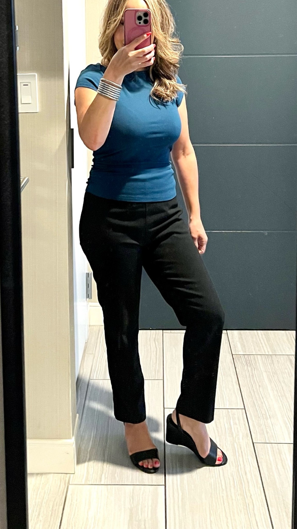 Business casual work fit of the day. Simple and easy. The wedges are my favorite part…I swear I had some of these forever ago!

#LTKootd #LTKWorkwear #LTKPetite