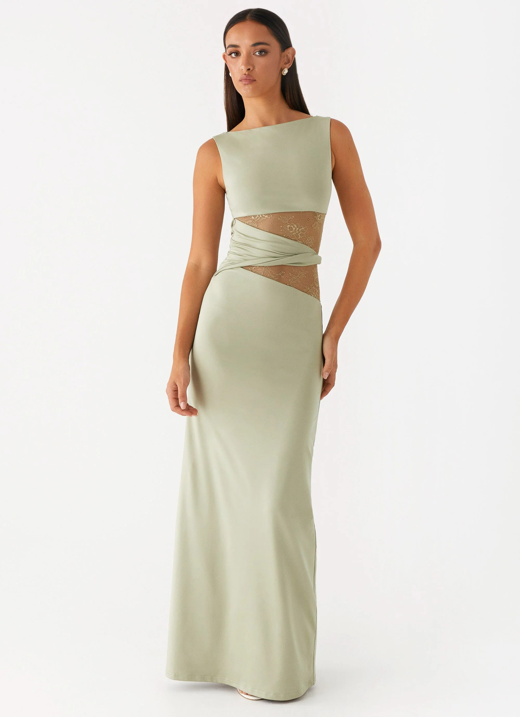 Karma Maxi Dress - Sage | Peppermayo (Global)