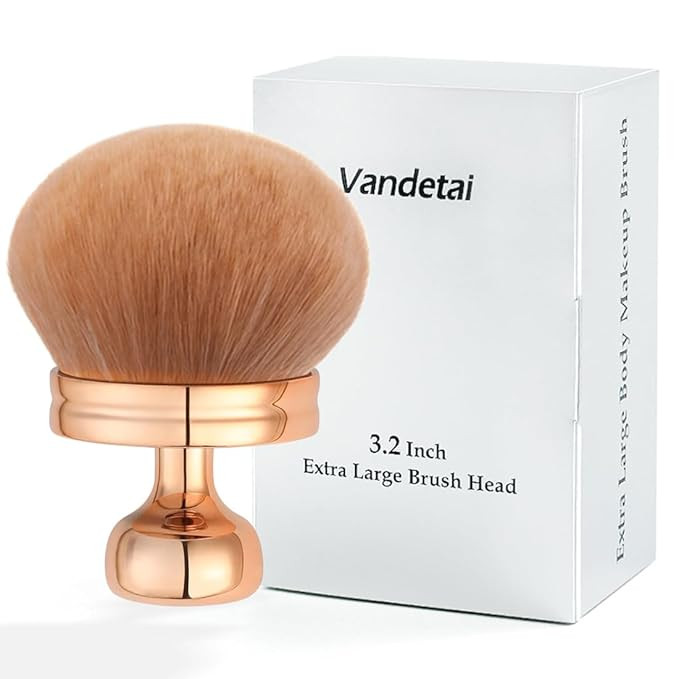 Extra Large Body Makeup Brush for Self Tanner, Leg Makeup & Bronzer Self Tan Applicator, 80mm Wid... | Amazon (US)