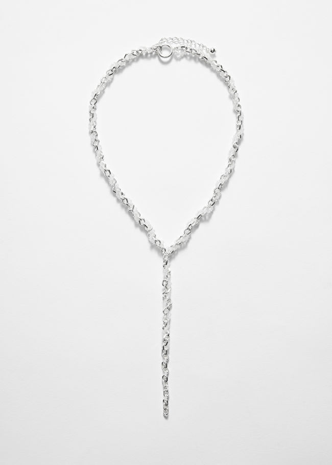 Crystal-Beaded Chain Necklace | & Other Stories EU