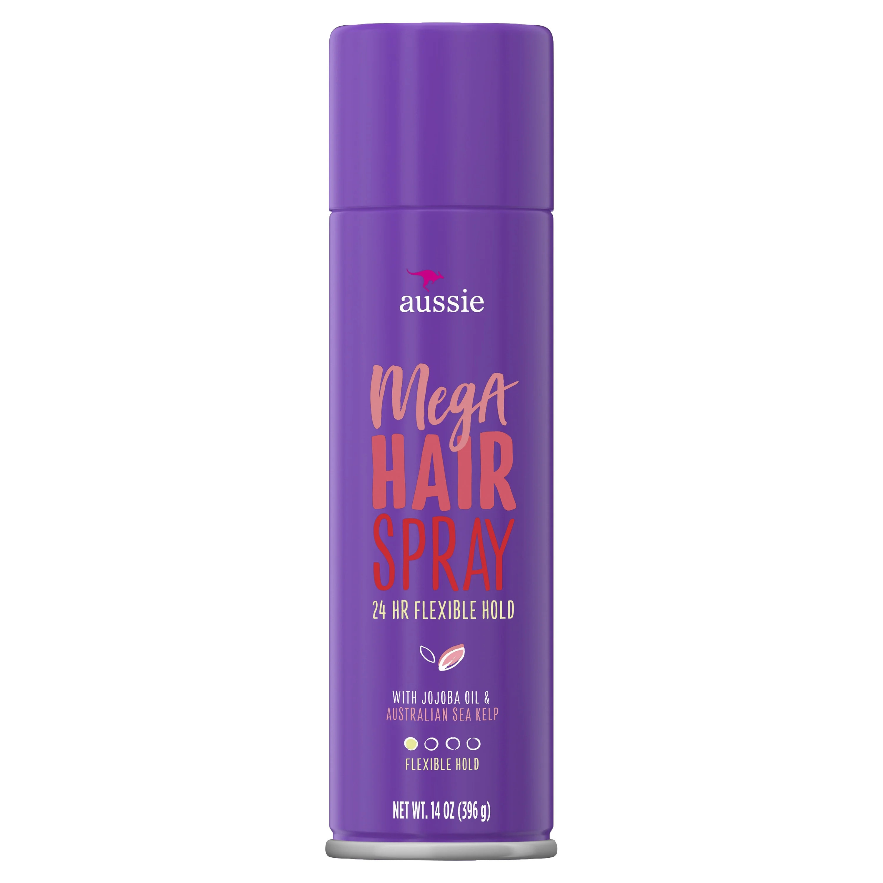 Aussie Mega Hair Spray with Australian Jojoba Oil & Sea Kelp, 14 oz | Walmart (US)
