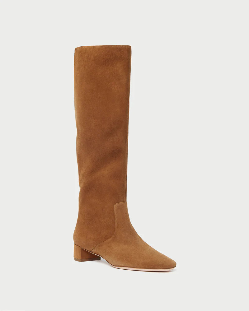 Indy Cacao Suede Tall Boot | Loeffler Randall