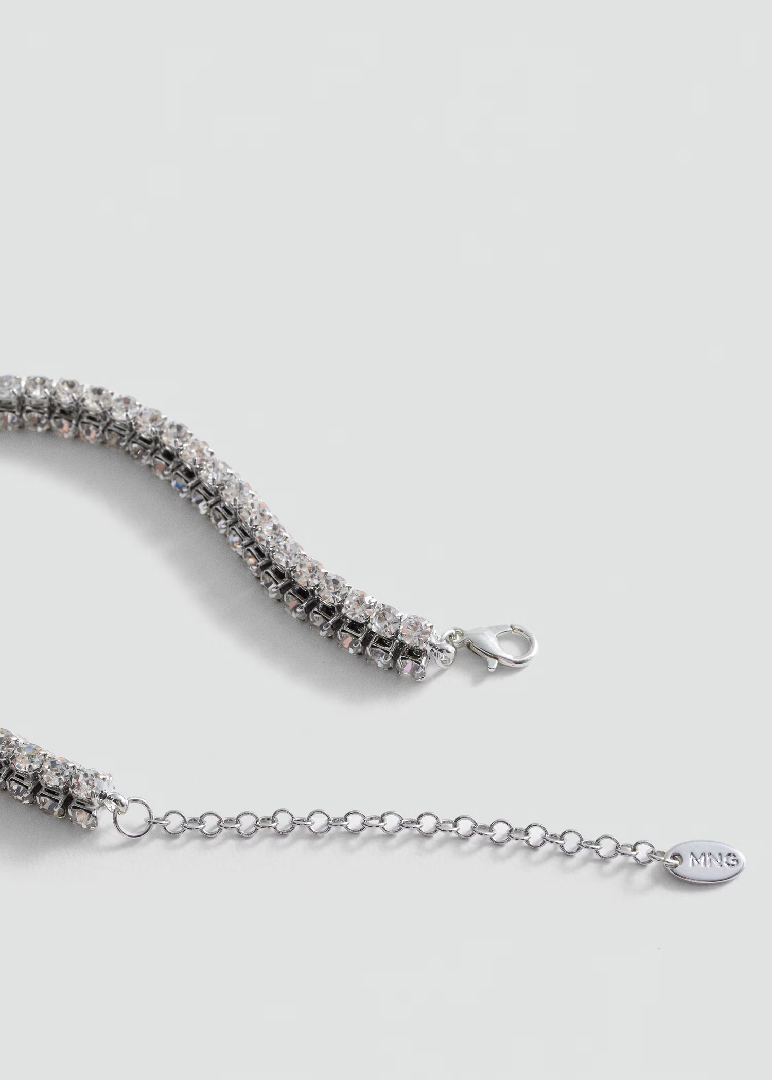 Faceted crystal necklace - Women | MANGO USA | Mango (US/MX/AU)