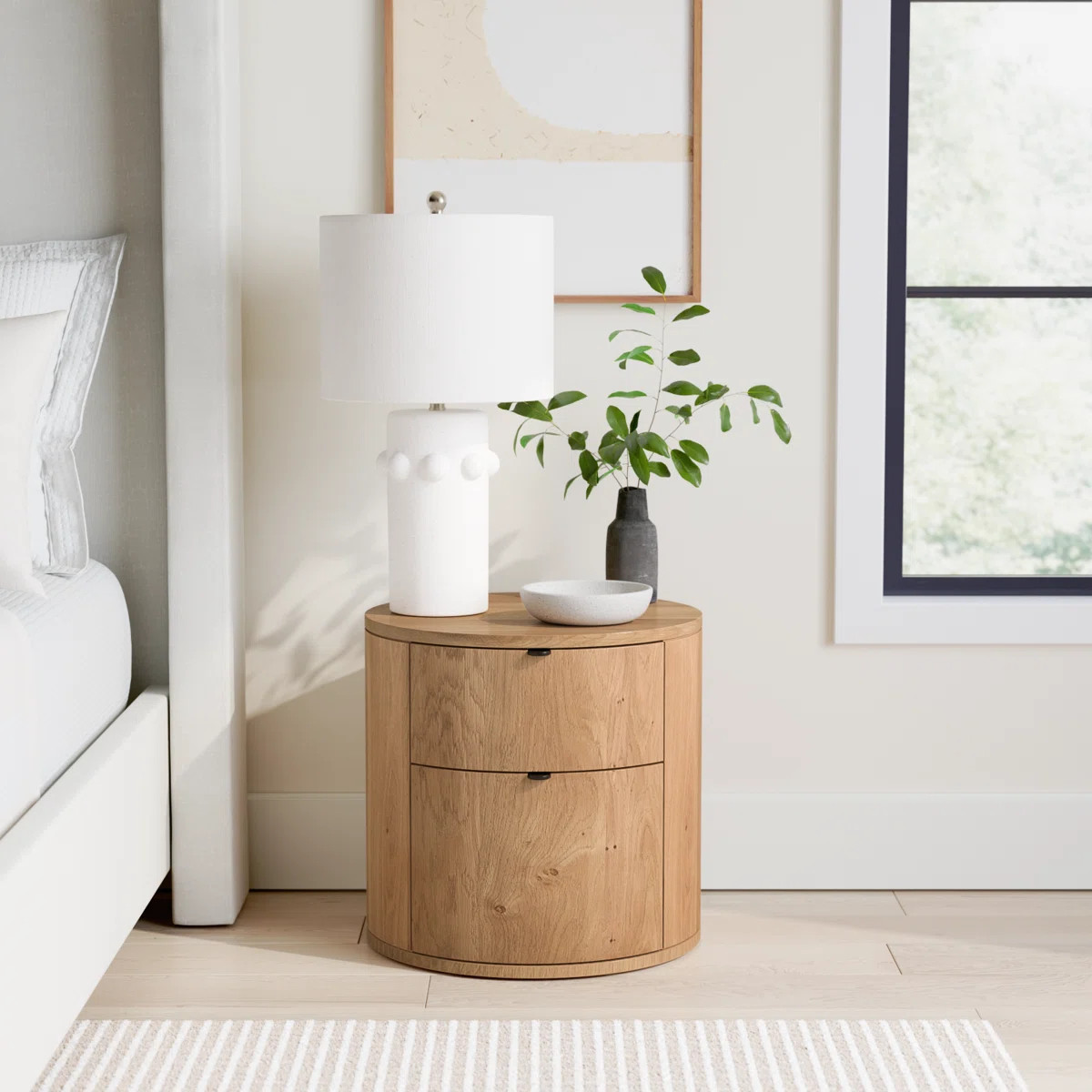 Element 19'' W Solid Wood Nightstand | Wayfair North America
