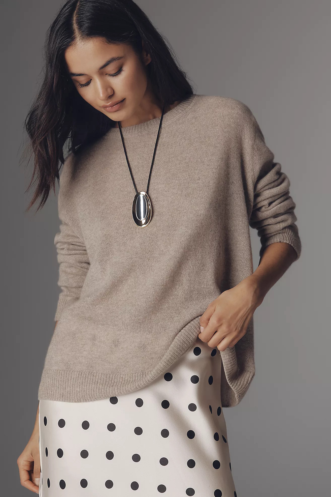 Reformation Cashmere Boyfriend Sweater | Anthropologie (US)