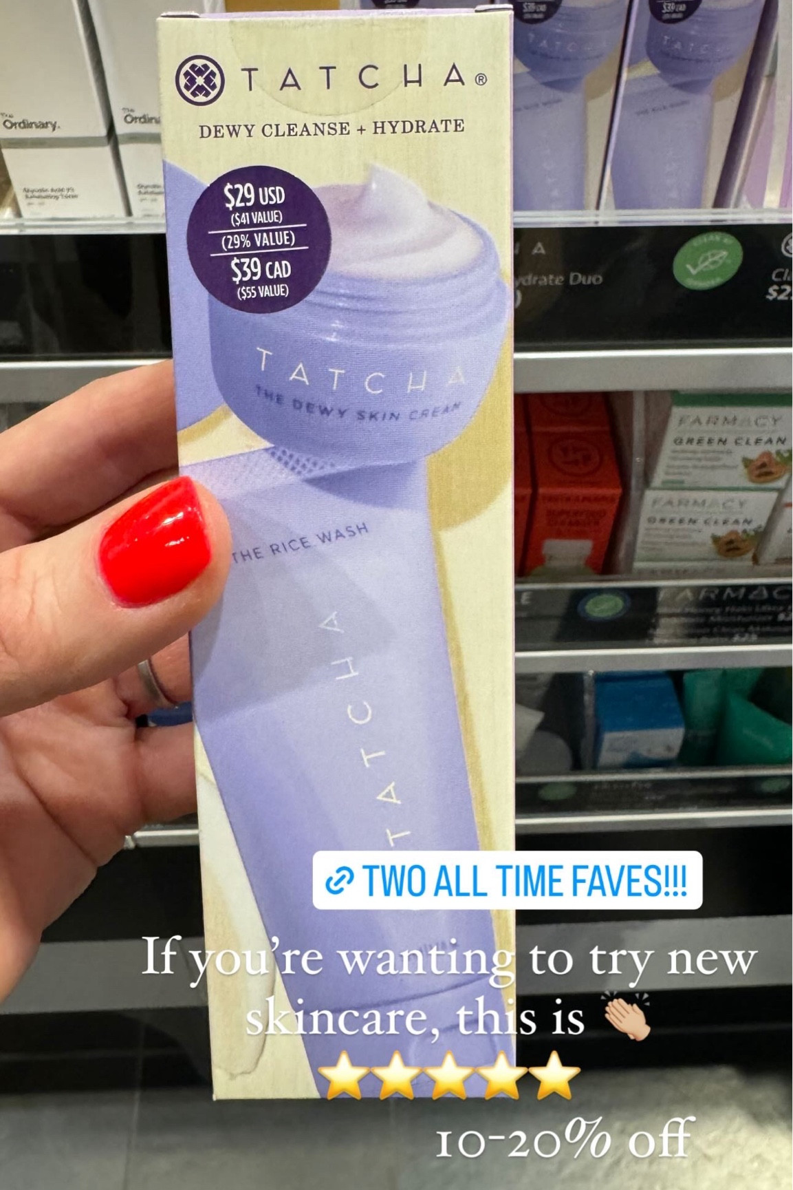 This little kit is so good! It has the perfect texture on both products and leaves you feeling dewy and hydrated (but not too much) clean skincare 
Tatcha
A little goes a long way 

#LTKxSephora #LTKbeauty #LTKover40