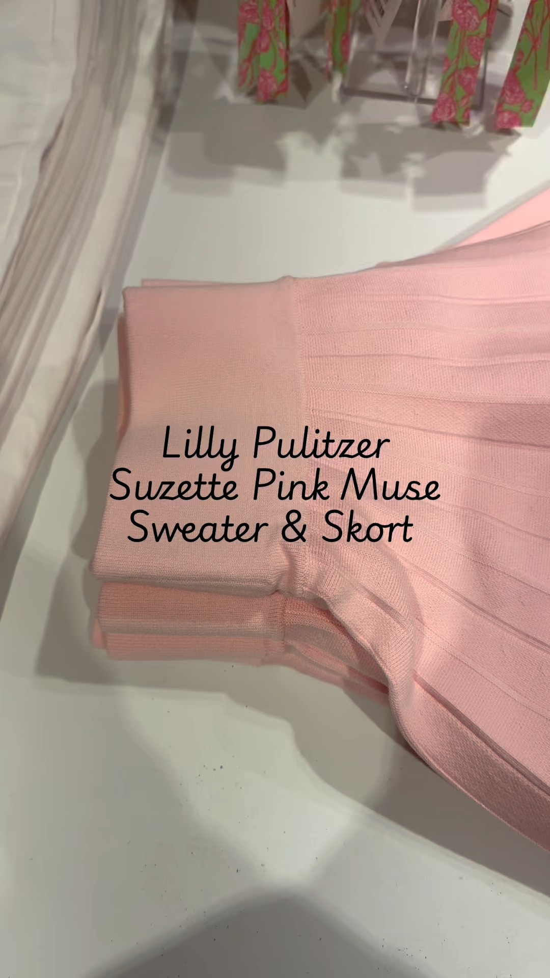 Lilly Pulitzer Pink Muse Suzette Sweater & Skort 

#LTKvlog #LTKOver40 #LTKActive