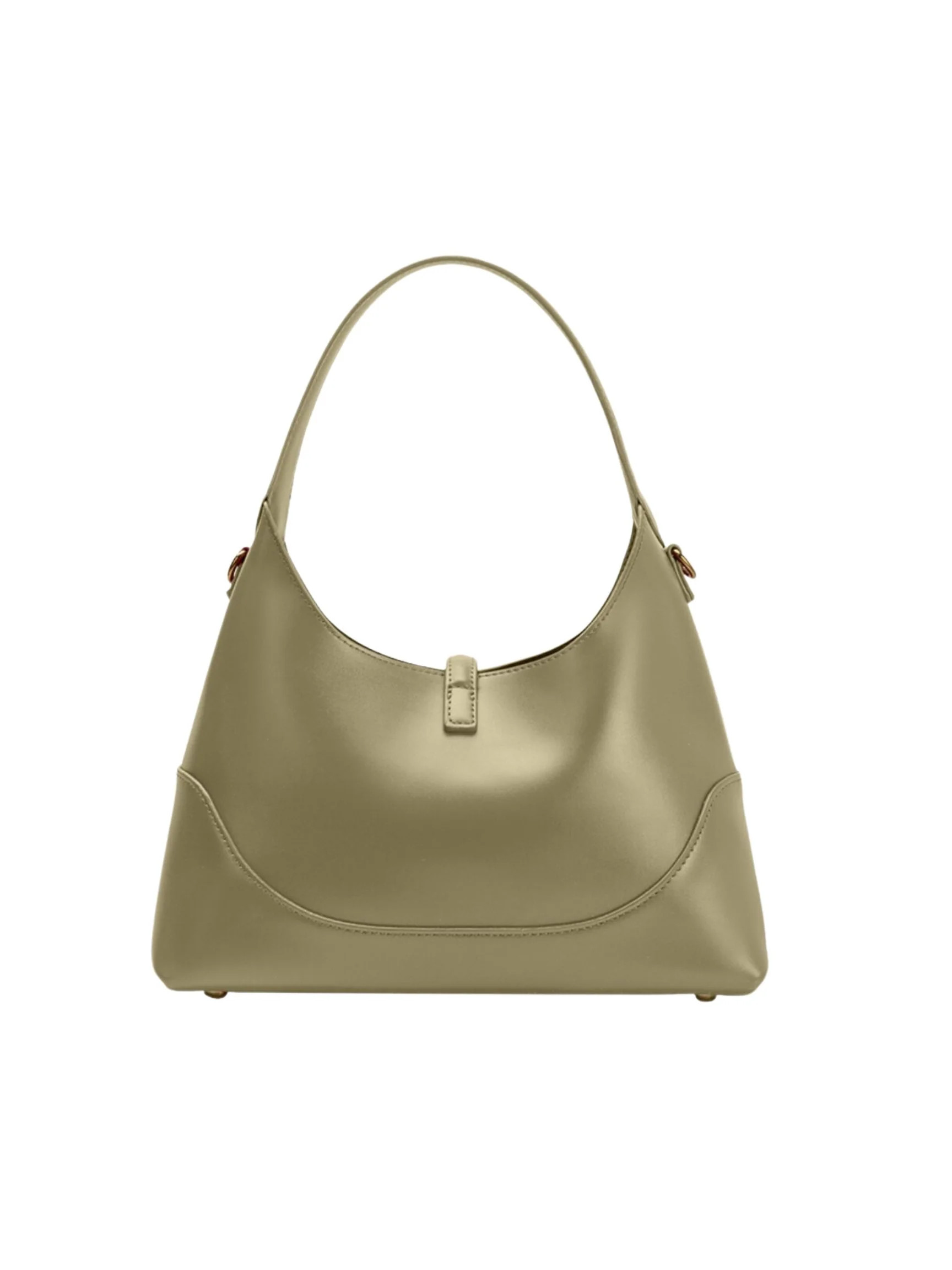 Caroline Recycled Vegan Shoulder Bag - Moss | The Native One