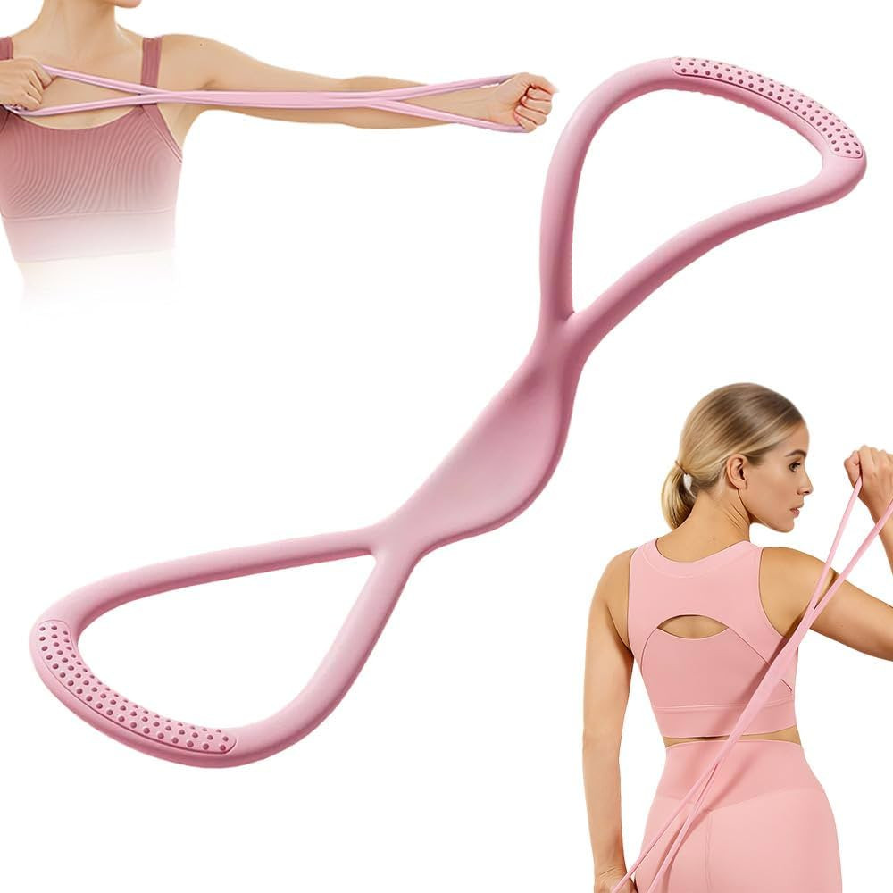 Resistance Bands, Figure 8 Fitness Resistance Band, Exercise Bands with Handles for Working Out, ... | Amazon (US)
