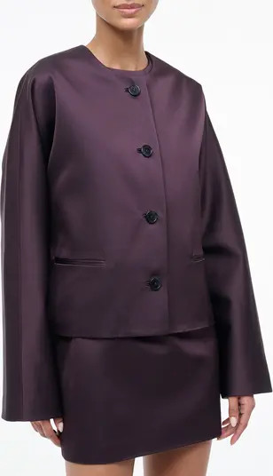 STAUD Liz Crop Jacket | Nordstrom | Nordstrom