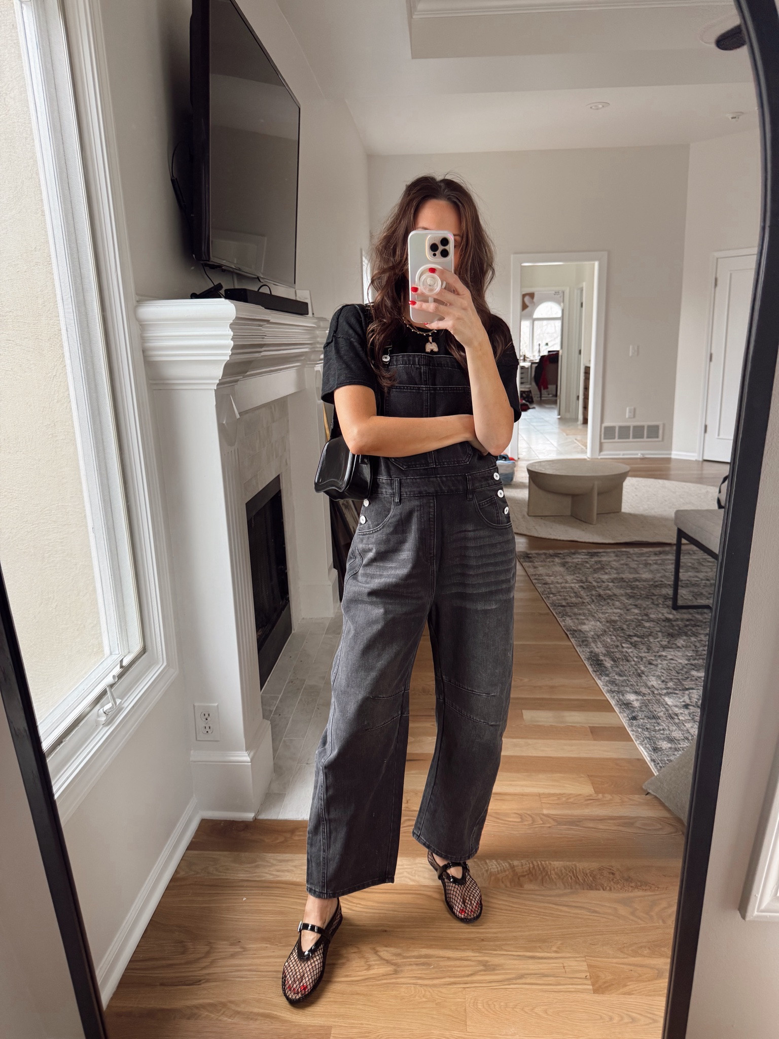 Barrel leg overalls! Wearing size medium. The tee is from a matching set- also medium.

#LTKdayinmylife #LTKgrwm #LTKootd