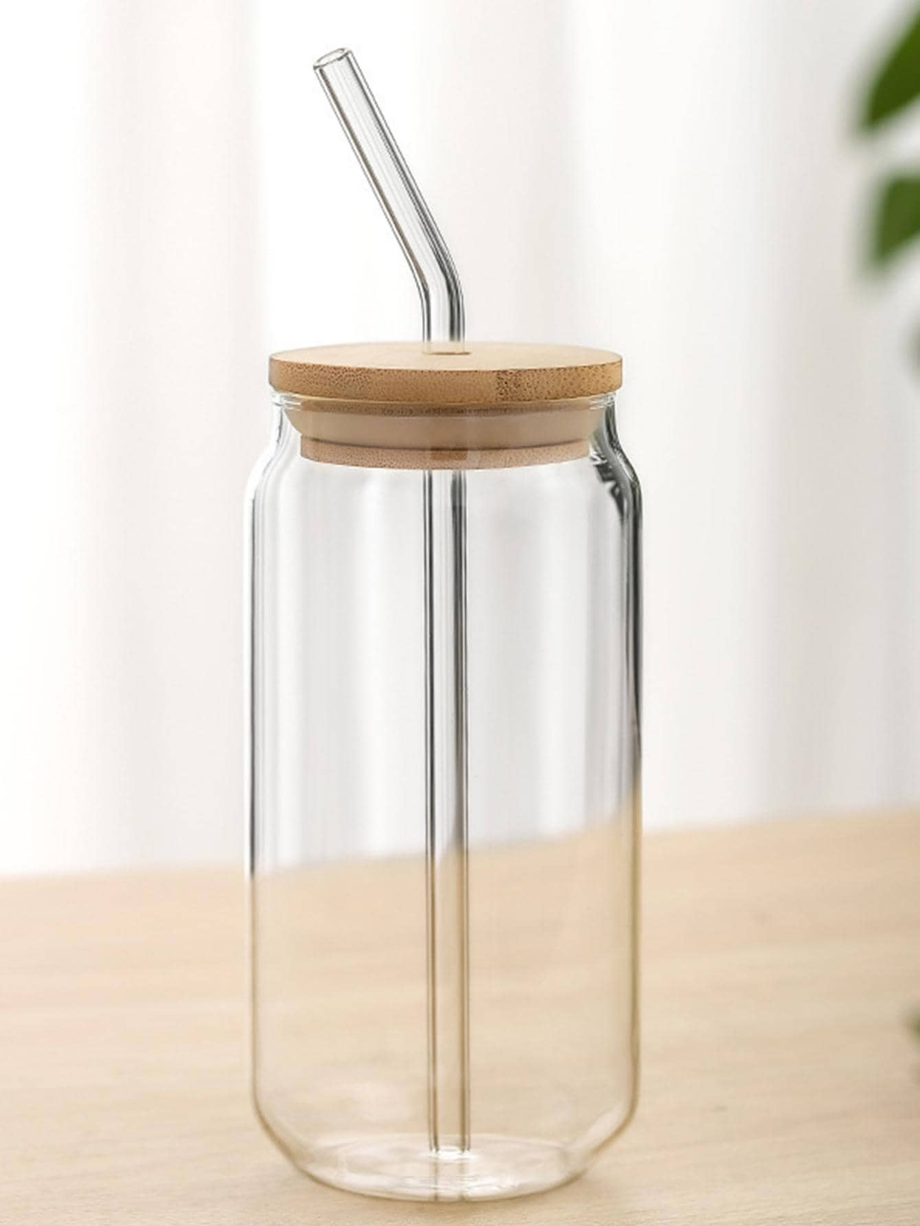 Clear Straw Bottle With Straw | SHEIN