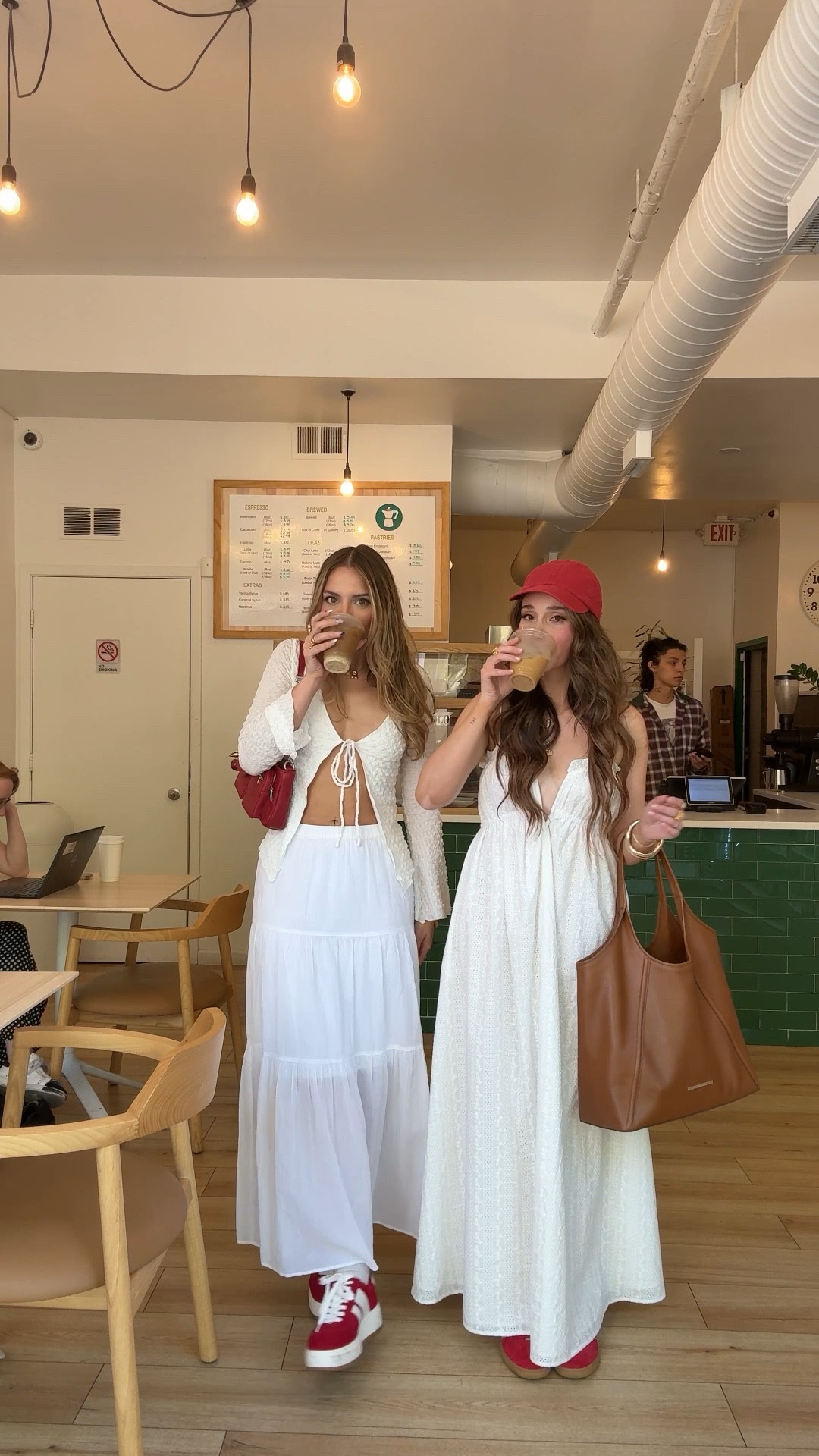 easy white and red color blocking combo for spring & summer outfit ideas 🍒 outfit duos, boho chic, fashion trends 2025, Pinterest aesthetic 

#LTKSeasonal #LTKSaleAlert #LTKStyleTip