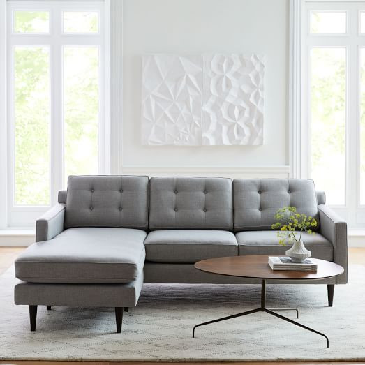 Drake Reversible Sectional | West Elm (US)