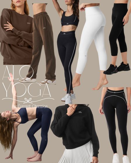 Some favorite finds from Alo Yoga! Two piece sweatpants and sweatshirt set. Two piece fitness set. 

Her Current Obsession 

#LTKGiftGuide #LTKfitness #LTKActive