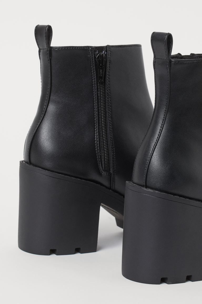 Chunky-soled Ankle Boots | H&M (US + CA)