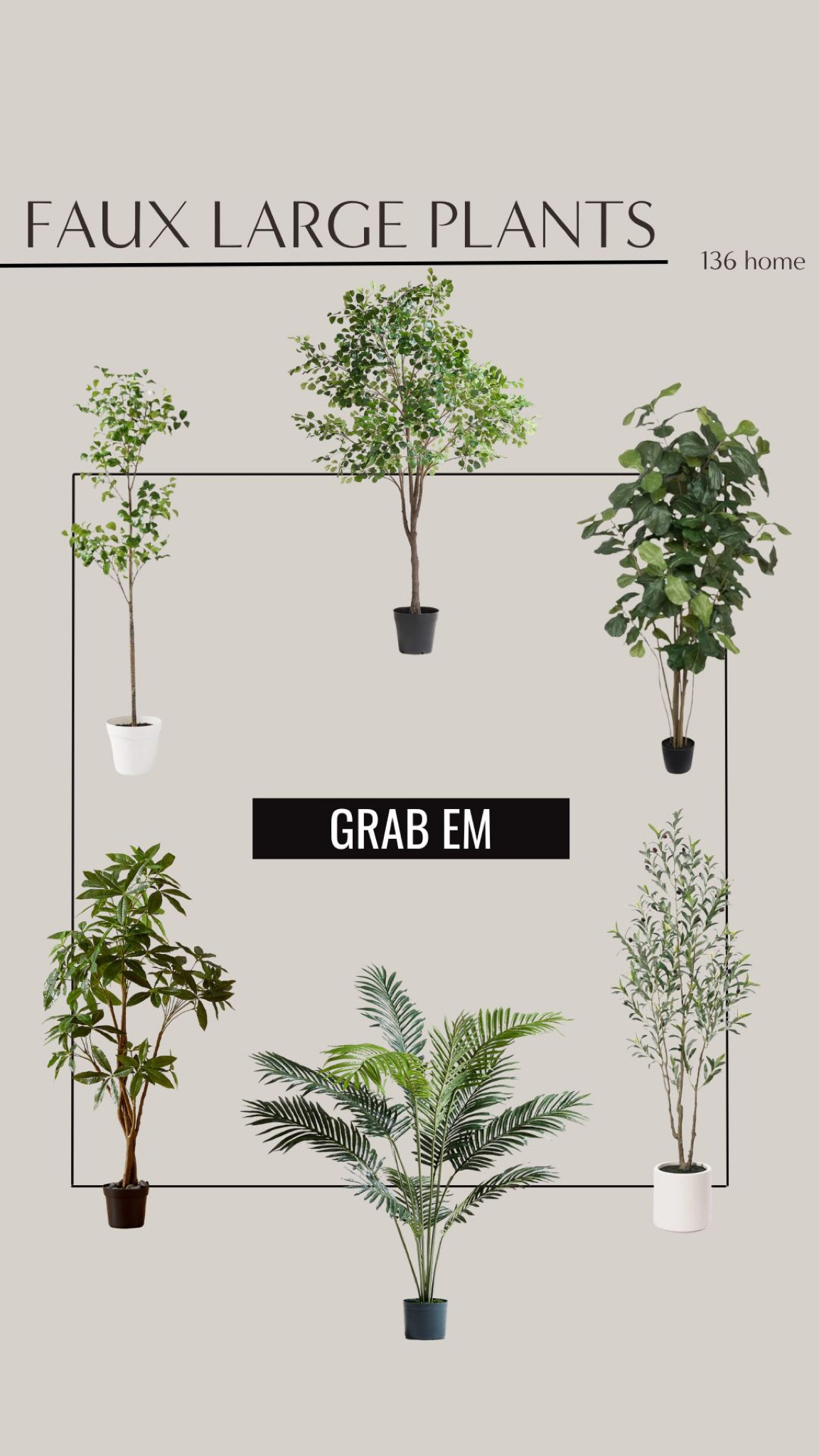 Faux Large Plants #fauxplants #largeplants #plantdecor #homedecor #decor 

#LTKhome #LTKstyletip