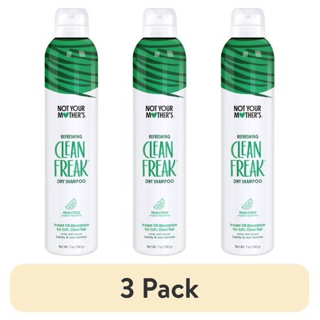 (3 pack) Not Your Mother's Clean Freak Refreshing Dry Shampoo, 7 oz | Walmart (US)