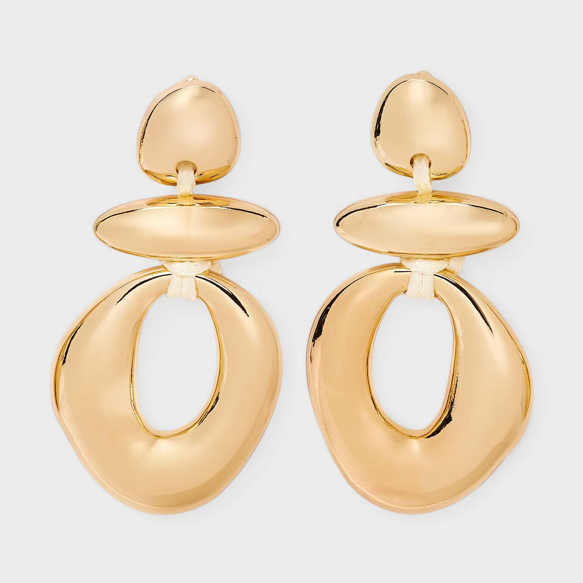 Stackable Geometric Beaded Drop Earrings - Universal Thread™ | Target