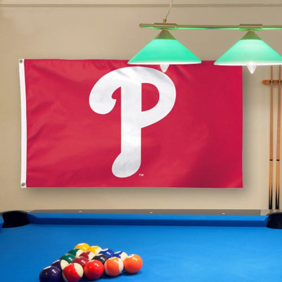 Philadelphia Phillies WinCraft Deluxe 3' x 5' Flag - Red | Fanatics