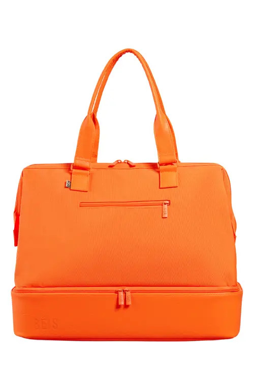 Béis The Weekender Travel Bag in Orange at Nordstrom | Nordstrom