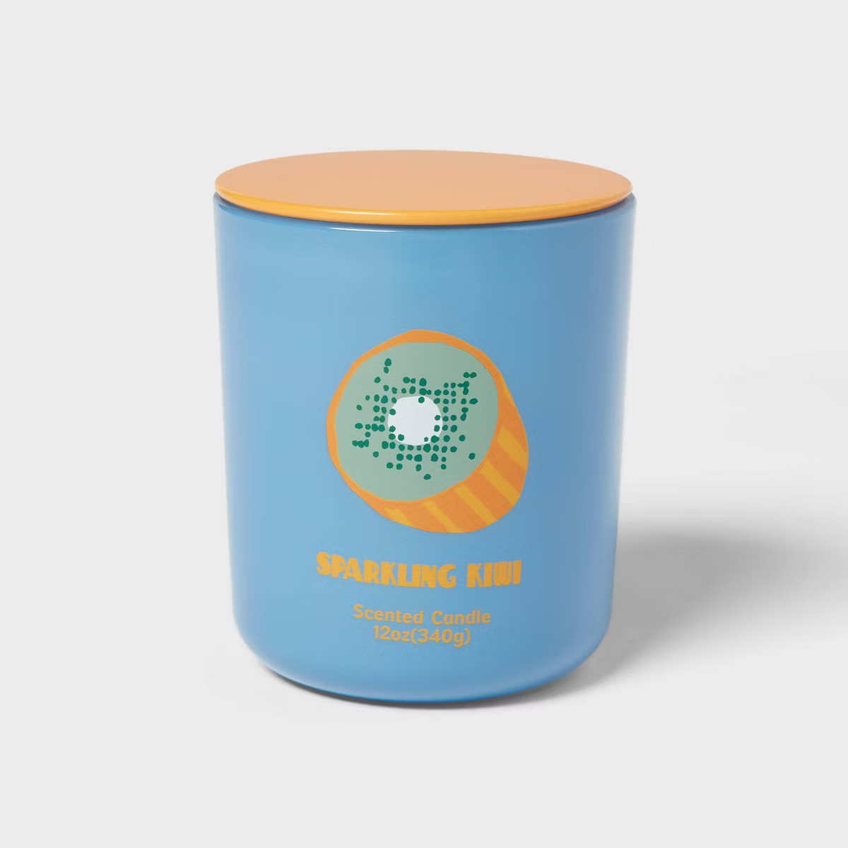 12oz Jar Candle with Lid Sparkling Kiwi - Room Essentials™ | Target