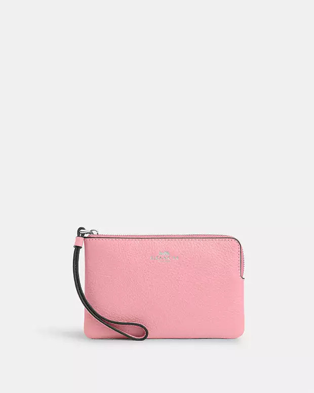 Corner Zip Wristlet | Coach Outlet US