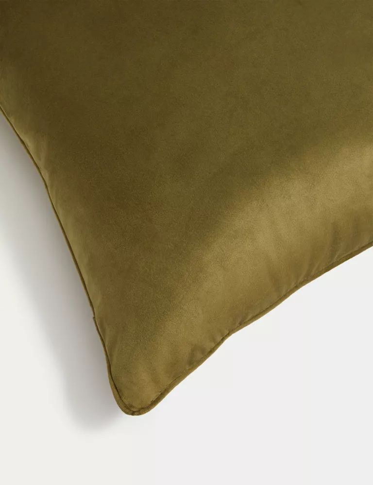 Velvet Piped Large Cushion | Marks & Spencer (UK)