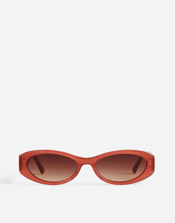 Skinny Oval Sunglasses | Madewell