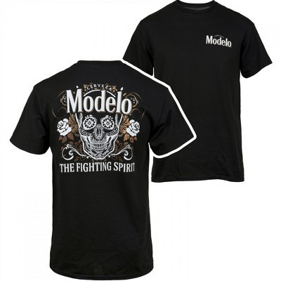 Mens Modelo Especial The Fighting Spirit Sugar Skull Front/Back T-Shirt - Small | Target