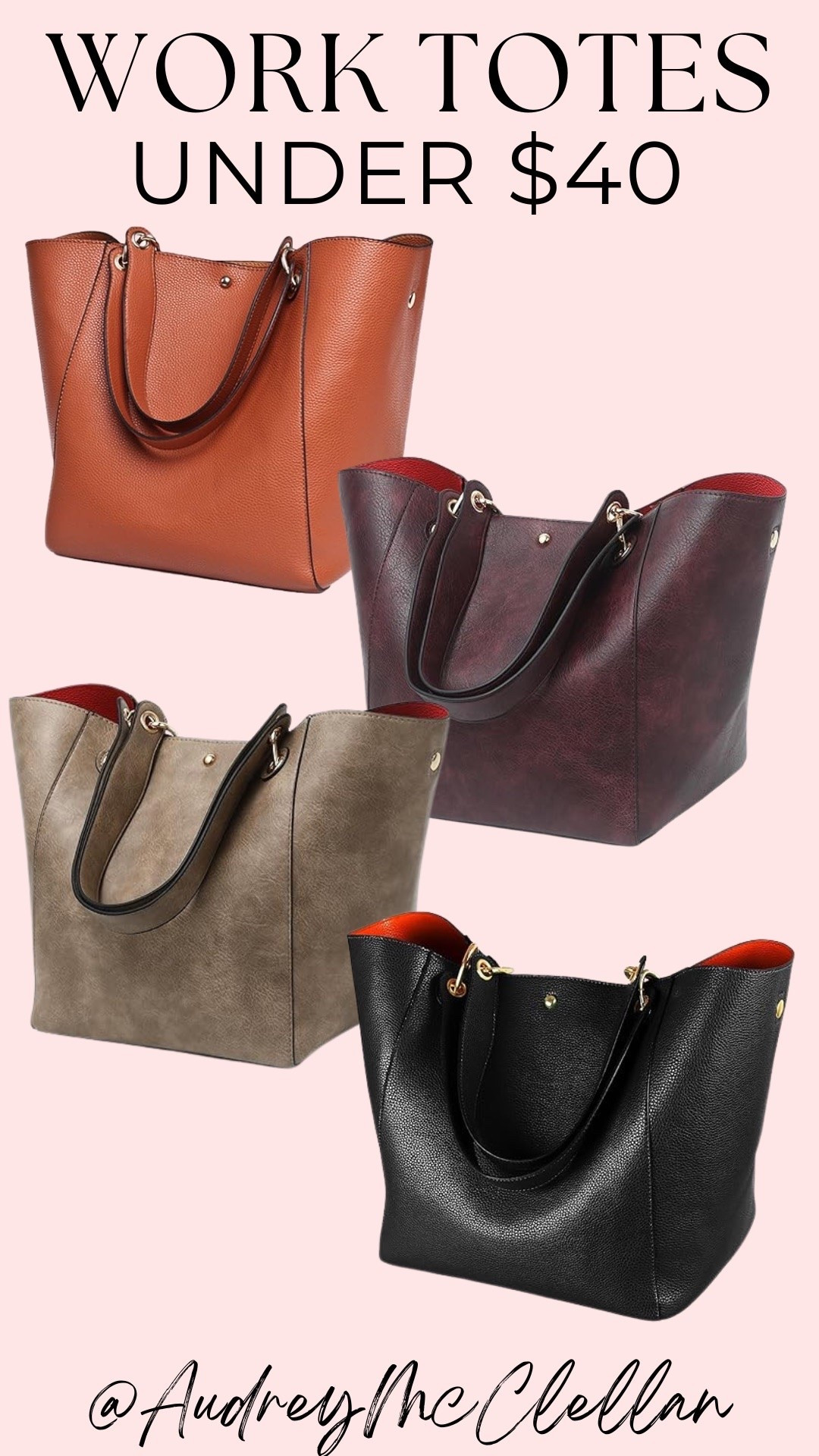 Work totes for only $40 and under

#LTKSaleAlert