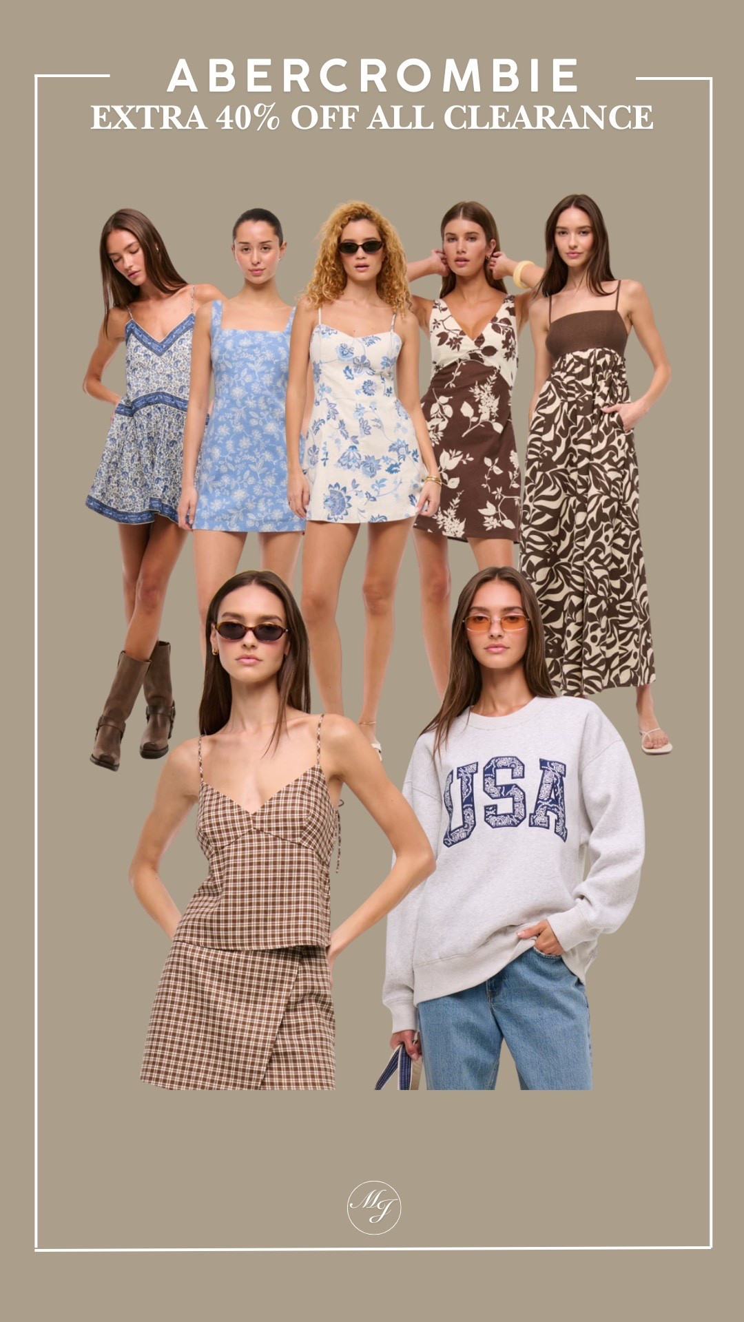 Abercrombie is running a 40% off clearance sale today only! 

#LTKSeasonal #LTKSaleAlert #LTKootd