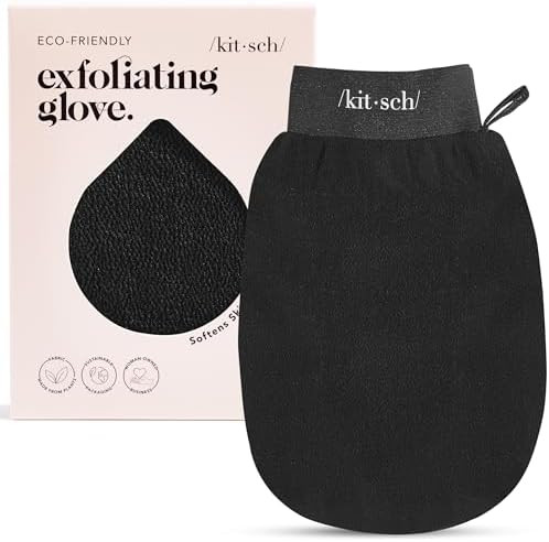 Kitsch Exfoliating Glove – Korean Exfoliating Mitt & Deep Exfoliating Body Scrubber for Shower,... | Amazon (US)