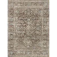 Loloi Magnolia Home by Joanna Gaines Millie Collection MIE-03 Charcoal/Dove 2'-7" x 8'-0", .25" P... | Amazon (US)