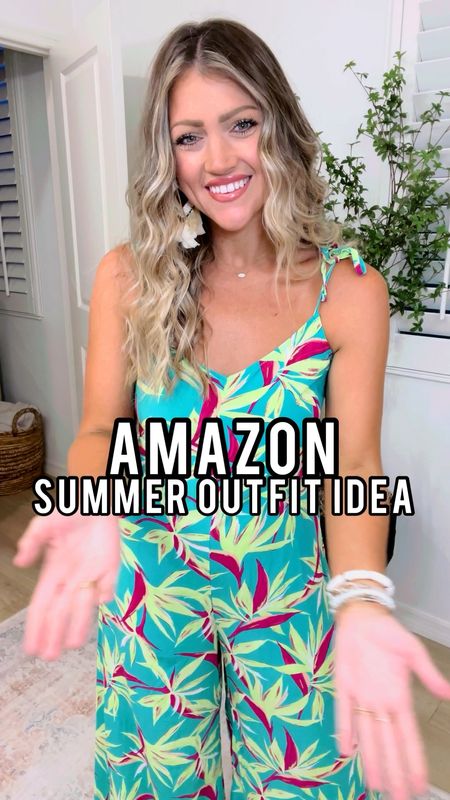 Amazon summer outfit idea!🫶🏻 I’m wearing my true small in the pants. The waist is SUPER stretchy but legs aren’t - they’re a loose fitting linen blend material. Very lightweight and comfy for summer! *teachers, you could absolutely wear these in the classroom come fall!! // tank size M - go up one! Runs small. (I have on a normal bra! Just did my straps racerback!). *** I’ll link my bra I’m wearing. It’s from Walmart and what I use anytime I wear stuff that needs racerback straps! For reference, it does run small — I’m wearing a medium and a size 36B bust. But it’s so comfy! // sandals true to size. 


#LTKstyletip #LTKunder50