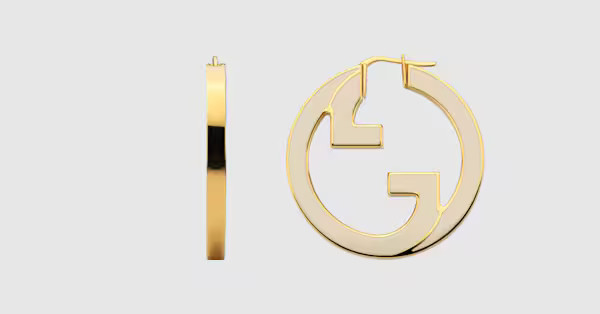 Gucci Blondie hoop earrings | Gucci (US)